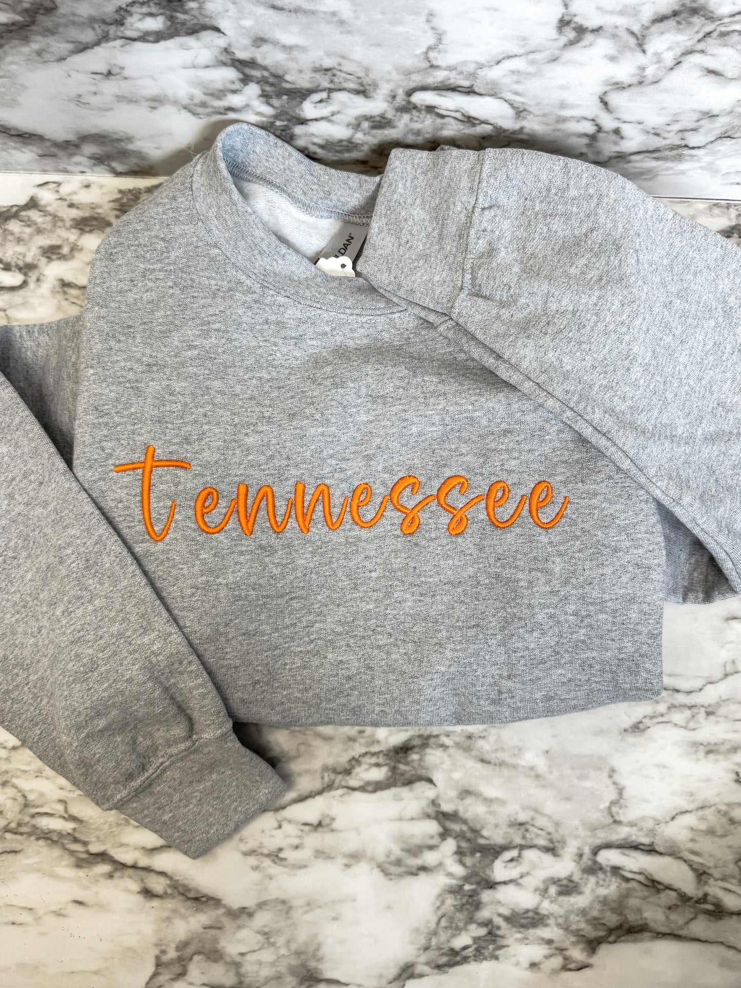 Team 3D Puff Embroidery Sweatshirt