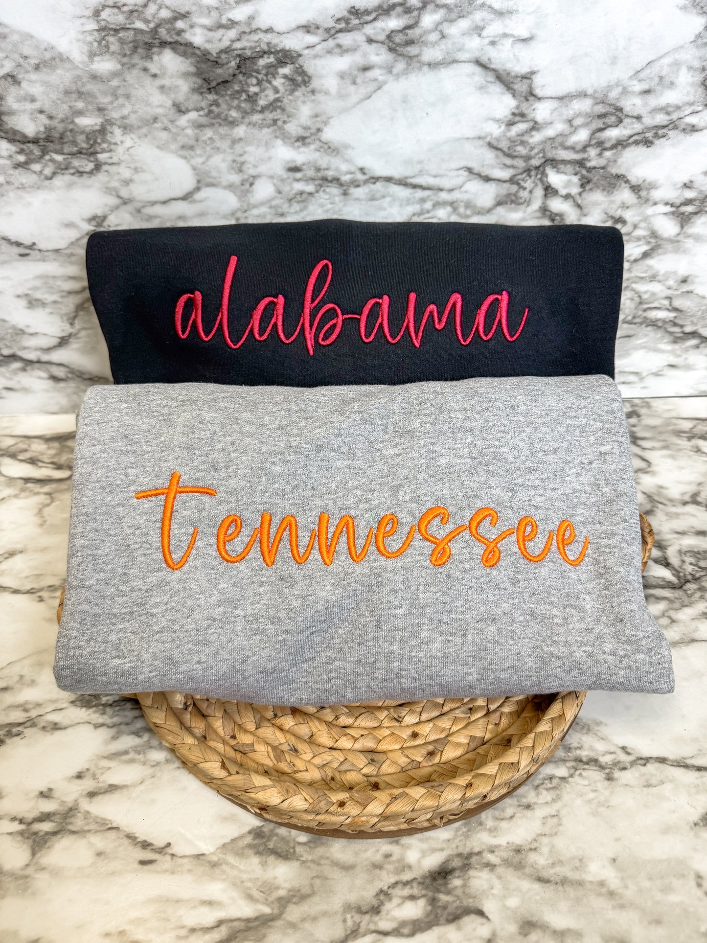 Team 3D Puff Embroidery Sweatshirt
