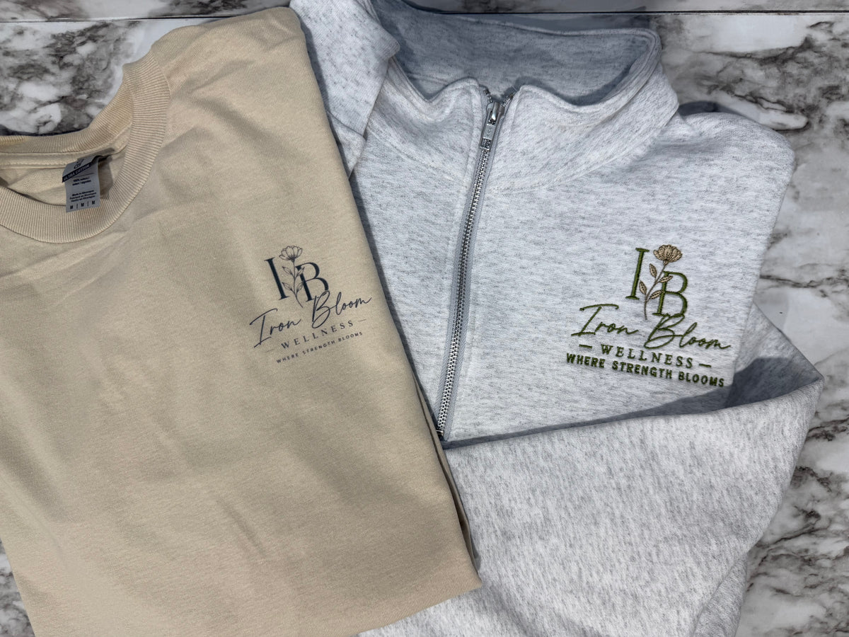 Iron Bloom Wellness Quarter Zip
