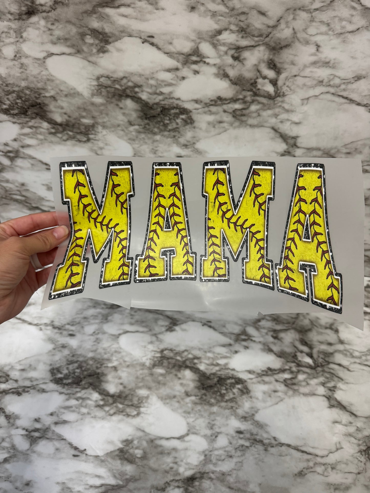 Baseball/Softball Mama Comfort Colors T-Shirt