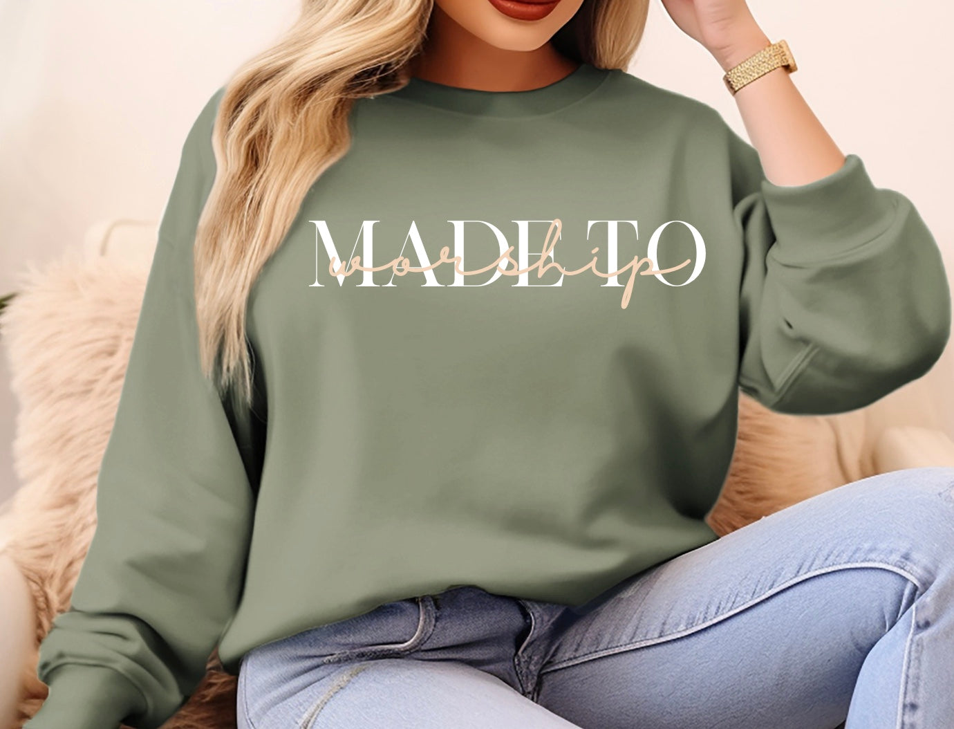 Made To Worship T-Shirt or Sweatshirt