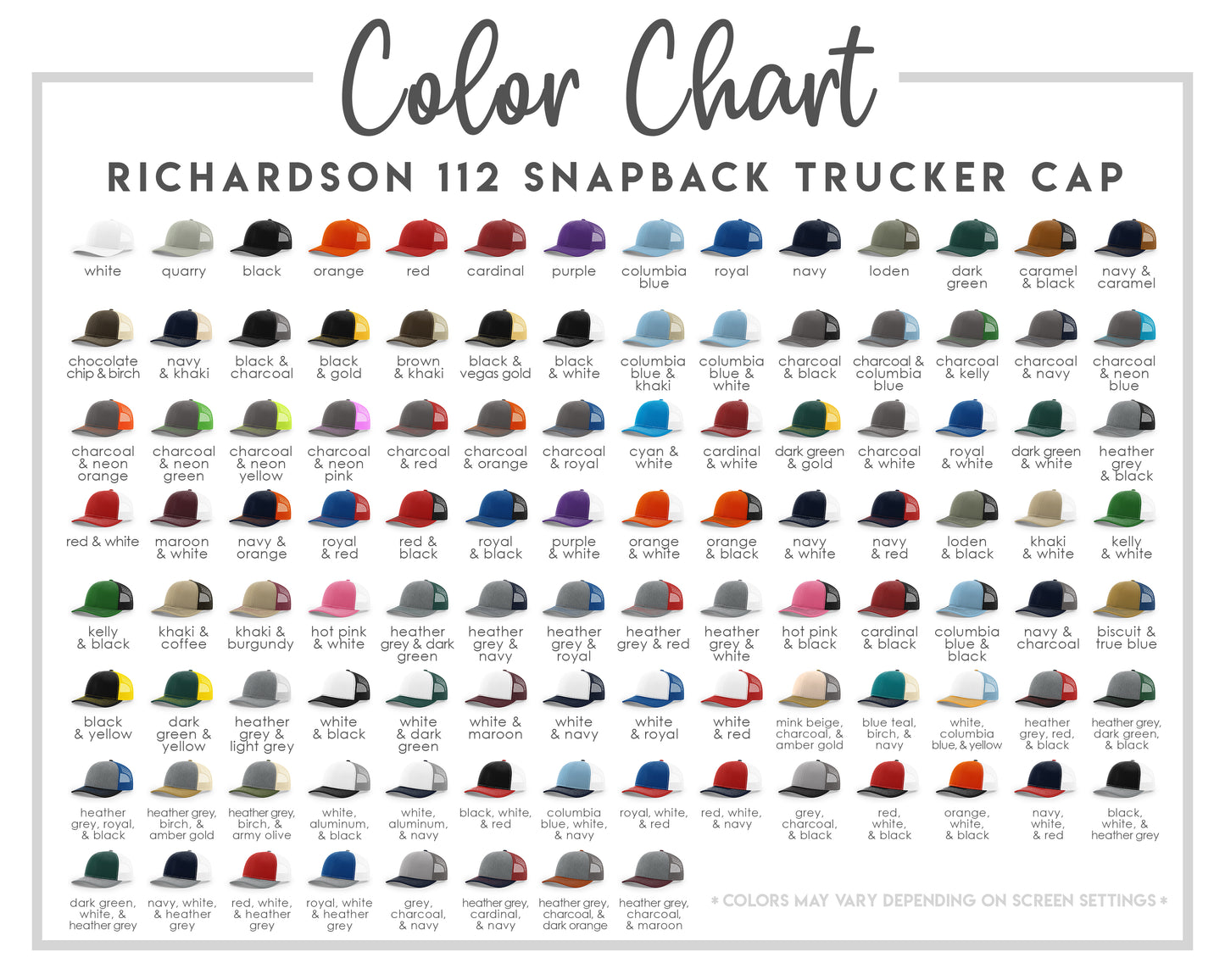 Leather Patch Trucker Hat- Adult