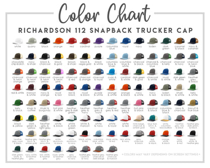 Leather Patch Trucker Hat- Adult